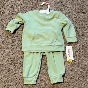 Cat & Jack Mint Green Baby Set